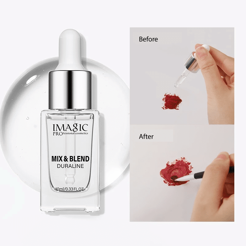 Close-up of Imagic Duraline 10ml clear liquid, showcasing the fine tip of the dropper. - thumbnail