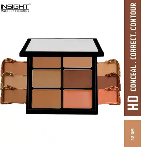 Insight Cosmetics HD Conceal Correct Contour tube, medium skin shade, with prominent branding.