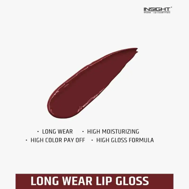 Two Insight Cosmetics Dazzle 06 lip gloss tubes, one open showing inner applicator. - thumbnail