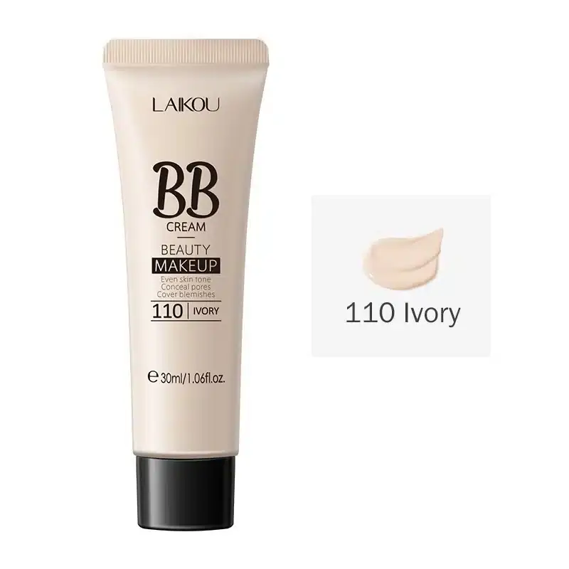 Laikou BB Cream 110 Ivory 30ml tube standing upright, clearly displaying brand and product details. - thumbnail