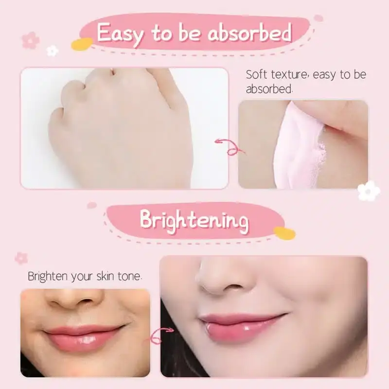 Hand applying a dollop of Laikou face makeup cream onto skin, showing its smooth texture. - thumbnail