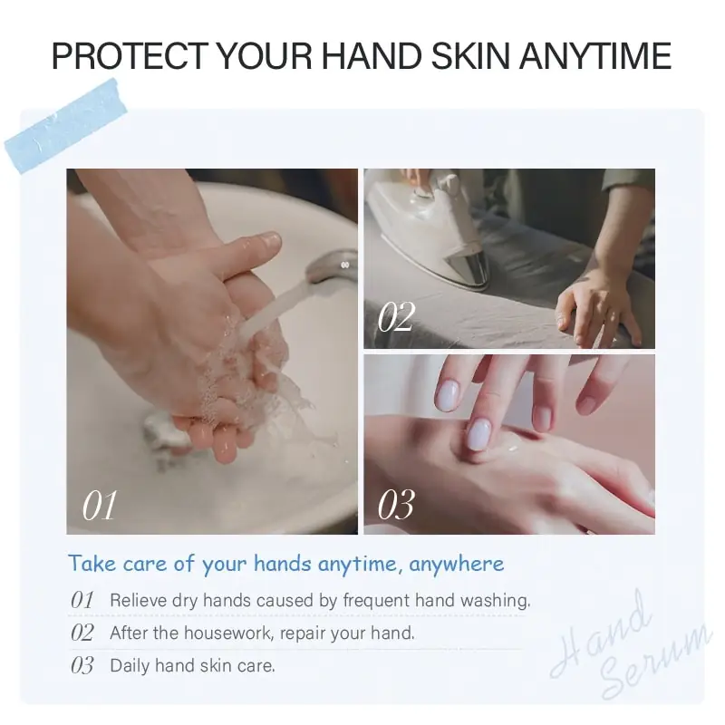 Close-up of Laikou Hyaluronic Acid Hand Serum silver pump dispenser mechanism. - thumbnail
