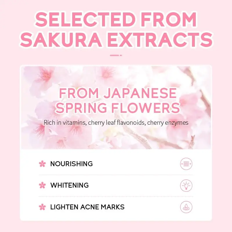 Open Laikou Japan Sakura Mud Mask jar revealing pink cream texture with spatula. - thumbnail