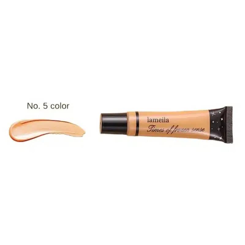Lameila Color Corrector Concealer 05 tube, light beige shade, white body with gold cap. - thumbnail