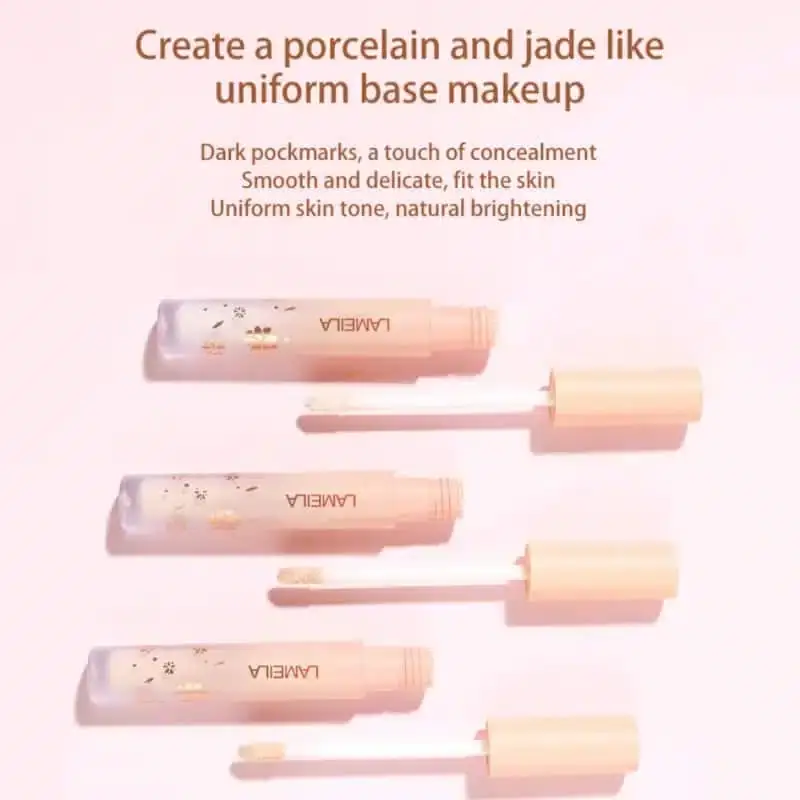 Close-up of Lameila Waterproof Concealer Light 02 tube, clearly showing brand details. - thumbnail