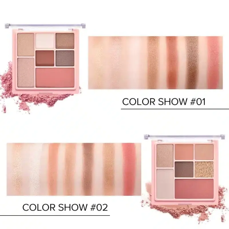 Closed Minimeli 3-in-1 matte palette showcasing its sleek black packaging and visible logo. - thumbnail