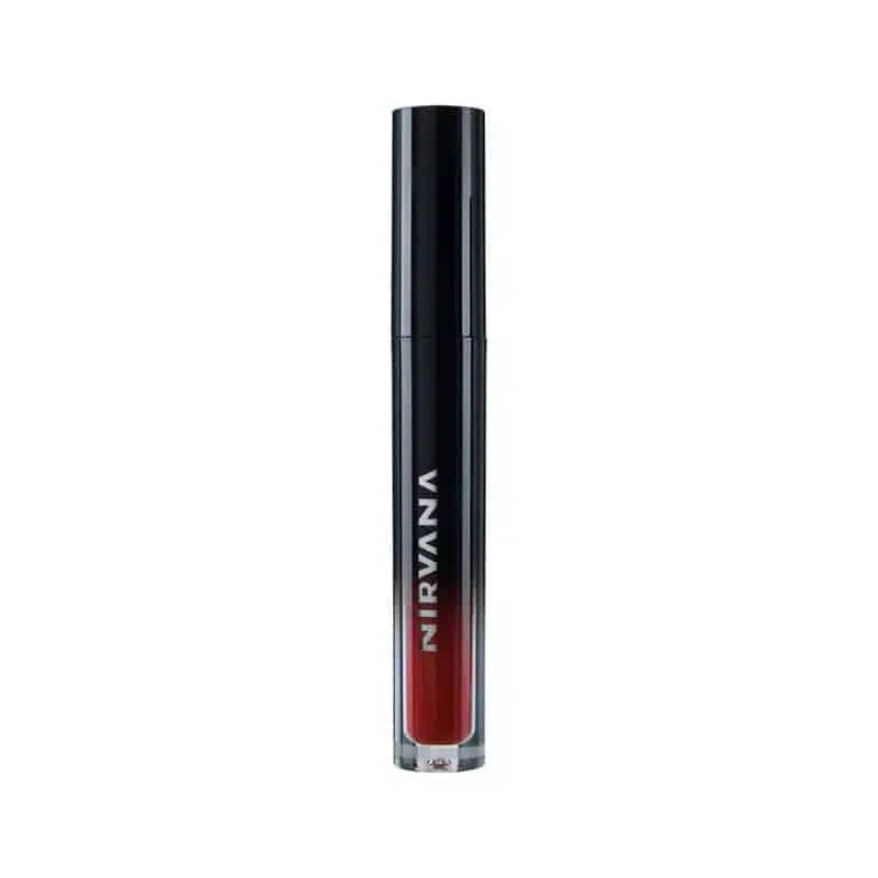Two Nirvana Color Liquid Matte Lipstick 'Timeless' shade tubes, showcasing sleek black and clear packaging. - thumbnail