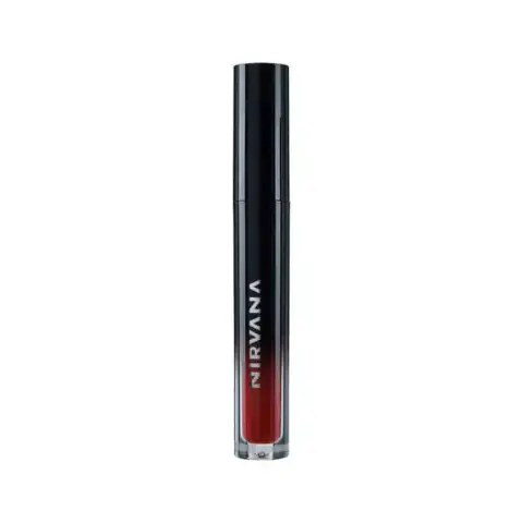 Two Nirvana Color Liquid Matte Lipstick 'Timeless' shade tubes, showcasing sleek black and clear packaging.