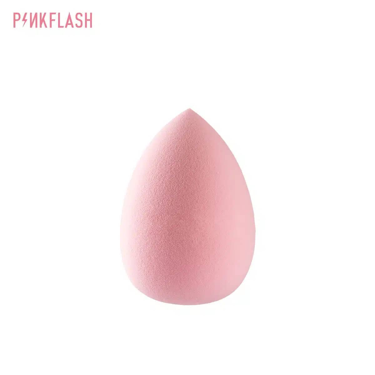 Pink Flash Oh My Beauty Blender T01, a soft teardrop pink makeup sponge. - thumbnail