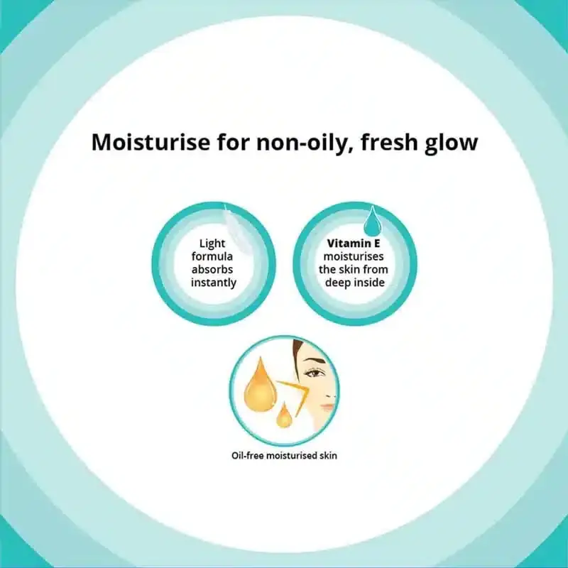 Ponds Light Moisturiser 100ml white tub featuring its pink lid, displayed from a slight angle. - thumbnail