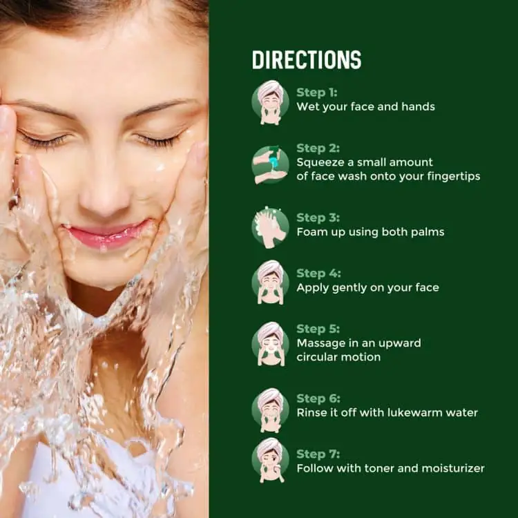 Close-up of Rajkonna Acne Fighting Facial Wash tube cap with a small amount of clear gel. - thumbnail