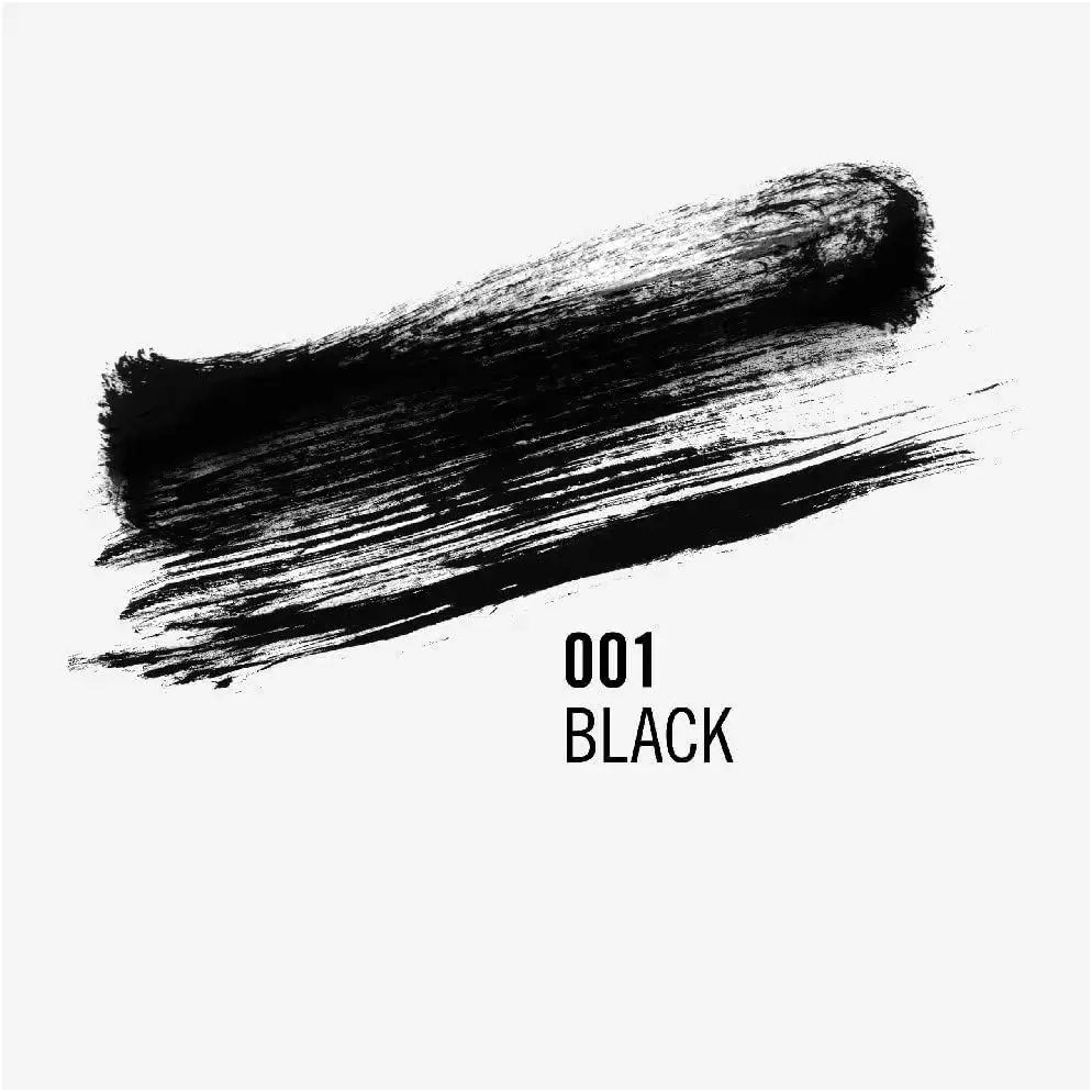 Rimmel Scandaleyes black mascara tube with open wand and visible voluminous brush applicator. - thumbnail