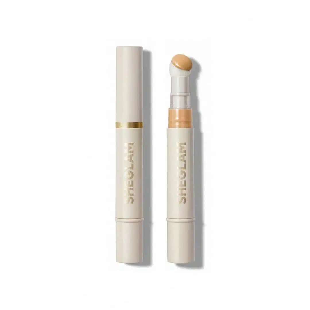 Sheglam Complexion Boost Concealer in Nude, showcasing its sleek tube packaging and brand logo clearly. - thumbnail