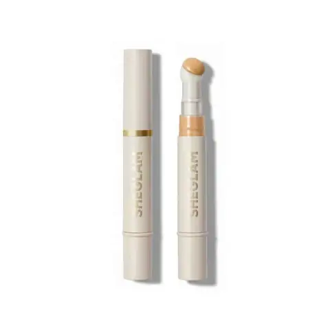 Sheglam Complexion Boost Concealer in Nude, showcasing its sleek tube packaging and brand logo clearly.