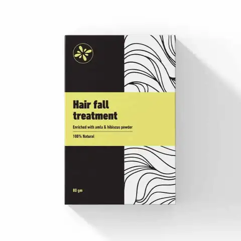 Skin Cafe Hair Fall Treatment 80gm jar, white label, green cap, displayed upright.