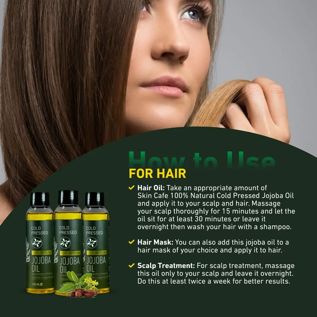 Skin Cafe Jojoba Oil glass bottle displayed with its separate white dropper. - thumbnail