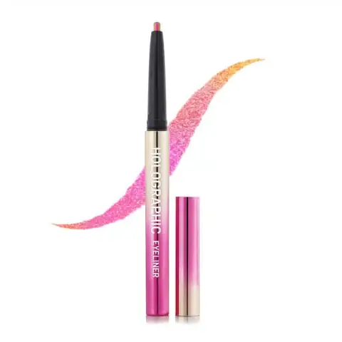 Swiss Beauty Holographic Eyeliner Stardust 03, sleek black tube packaging standing upright.