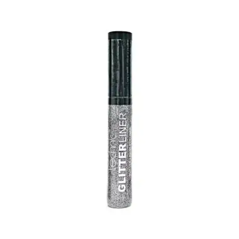 Sparkling Technic Silver Glitter Liquid Eyeliner in clear tube with prominent brand label.
