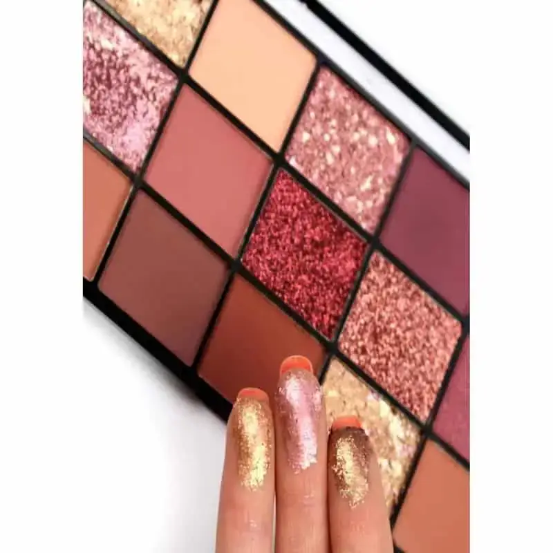 Technic Invite Only eyeshadow palette, back view displaying product details and ingredients. - thumbnail