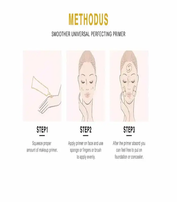 UCANBE Face Moisturizing Primer product squeezed onto a fingertip, showing its white creamy texture. - thumbnail