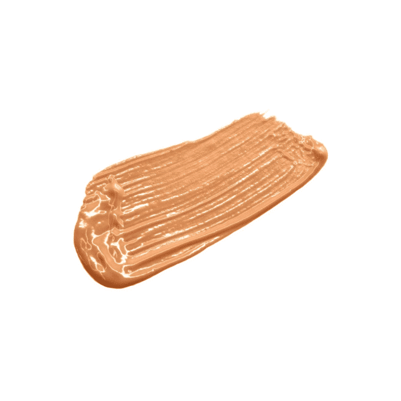 Closed W7 Cover Your Bases peach concealer tube standing upright on a white background, angled view. - thumbnail