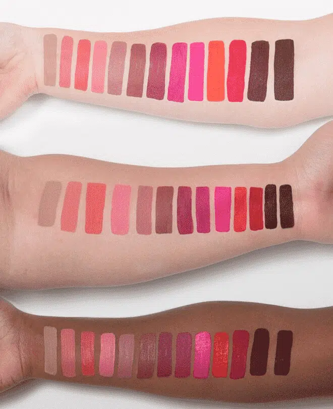 Wet N Wild Rebel Rose liquid lipstick with extended doe-foot applicator, showing matte formula. - thumbnail