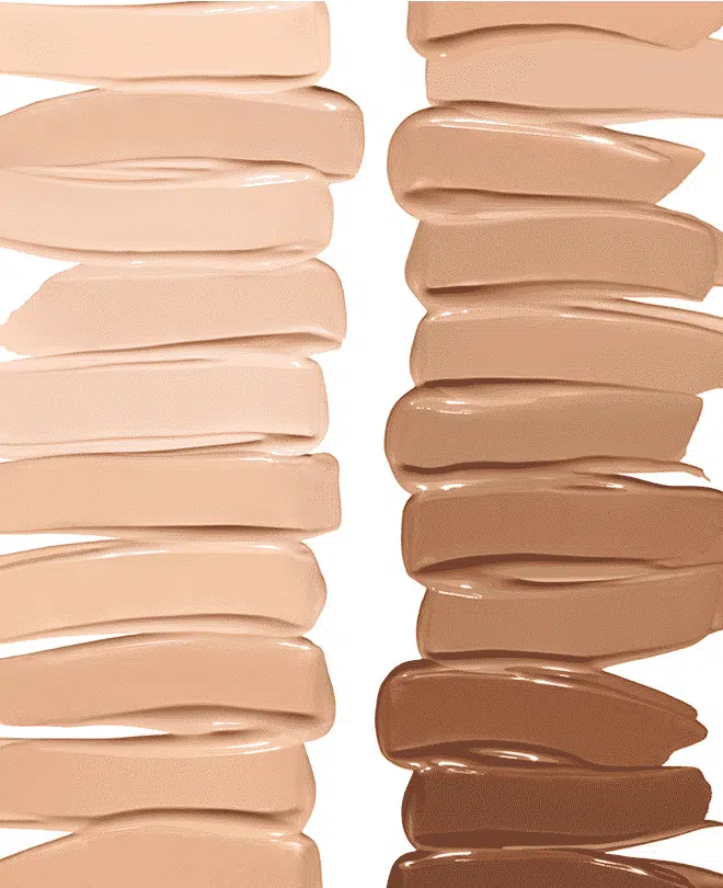 Wet N Wild Classic Beige Matte Foundation bottle lying sideways, displaying back label and product details. - thumbnail